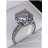Image 2 : Ladies 1.0 Carat Brilliant Cut Solitaire Vera Wang Style size 7 engagement Ring