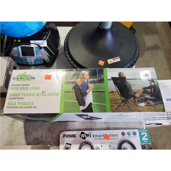 Cascade Ultralight Packable High-Back Chair