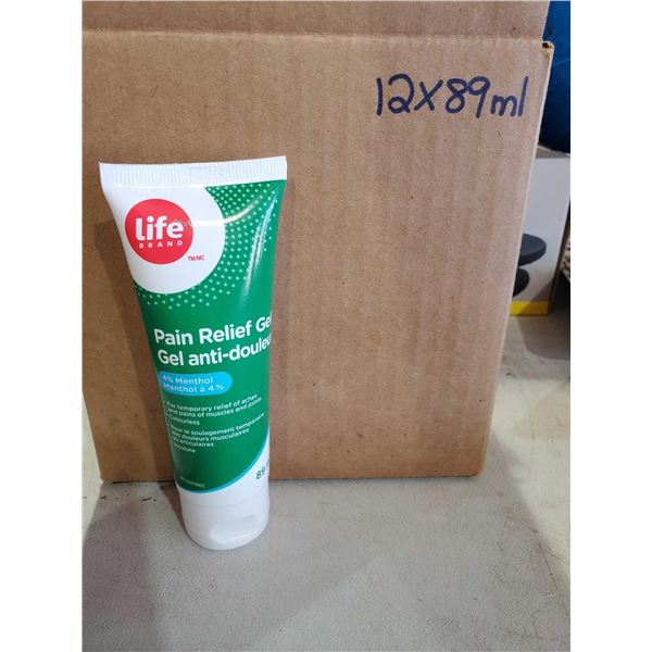 Life Pain Relief Gel (12 x 89ml)