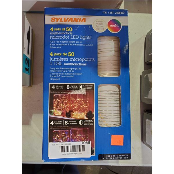 Sylvania 16ft Multi-Function Microdot LED Lights