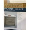 Image 3 : NEW Carlington 20" Modular Wall Hung 3 drawer Side Cabinet- Walnut