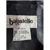 Image 3 : Vintage Bagatelle Black Ladies Long Leather Dress Jacket - Large