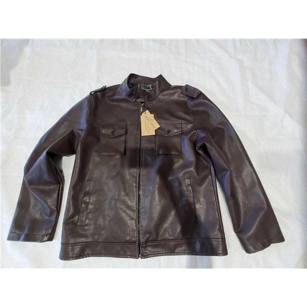 Dixon Leather Mens Brown Jacket 2XL