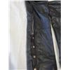 Image 3 : Black Leather riding Chaps size 2X