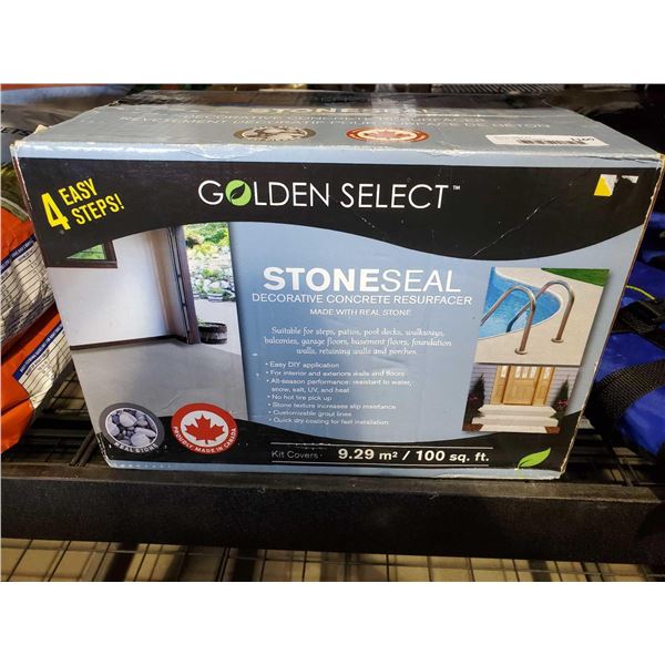 New Golden Select Stone Seal Decorative Concrete Resurfacer 100sq ft