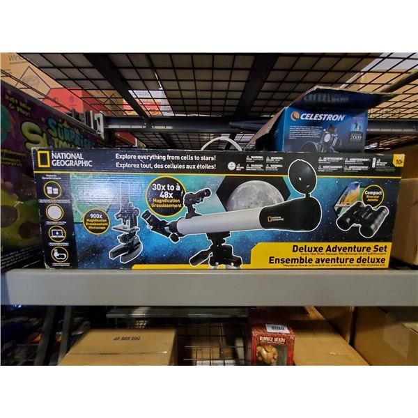 National Geographic Deluxe Adventure Telescope Set