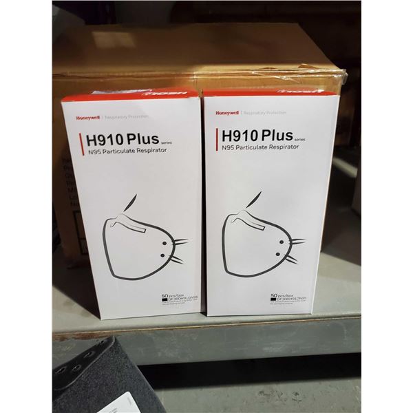 Honeywell N95 Particulate Respirators lot of 2 x 50pcs