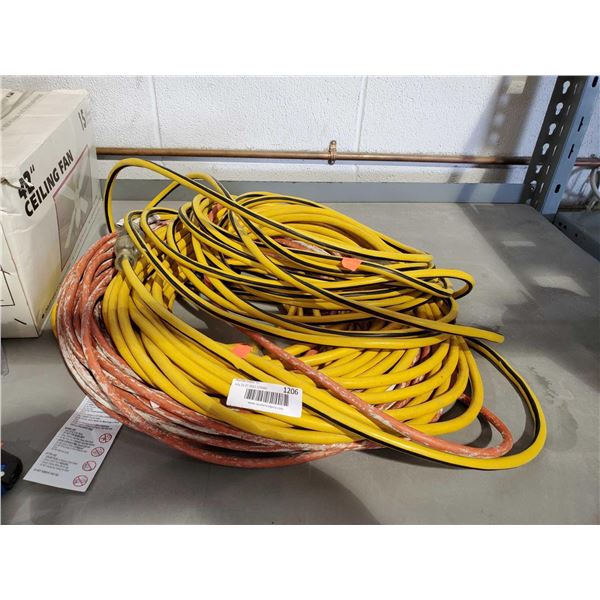 Lot of 2 x 50 ft extention cords