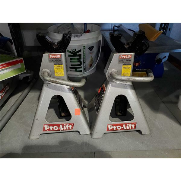 Pro-Lift Set of 2 - 3 ton jack stands
