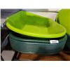 Image 2 : NEW Wheel Barrow Tubs Lot of 10