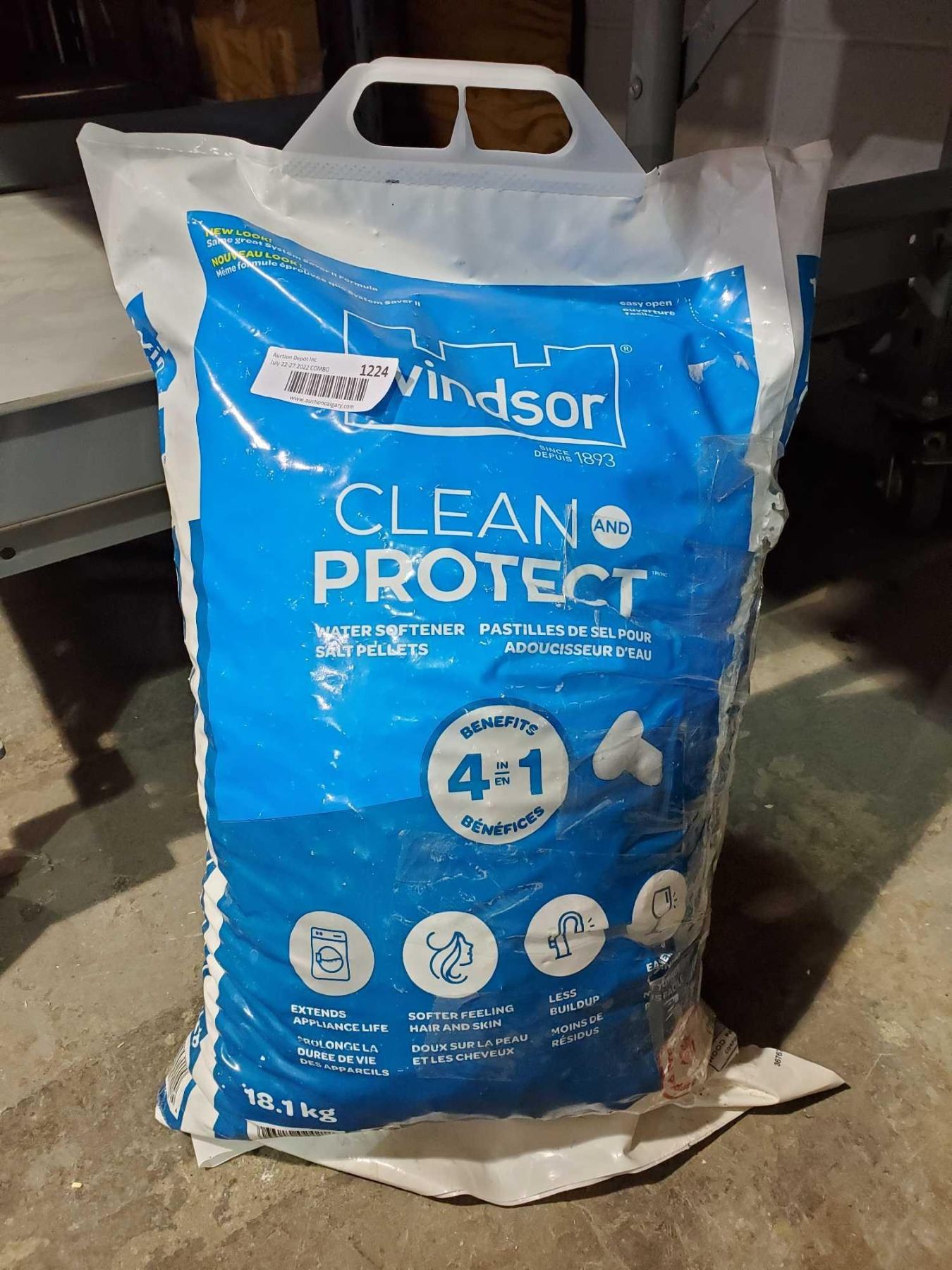 Windsor water softener salt 18KG