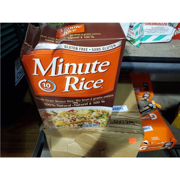 Minute Rice Whole Grain Brown Rice 12x1.2Kg