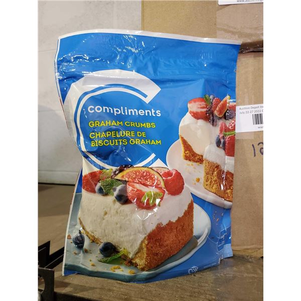 Compliments Graham Crumbs (12 x 400g)
