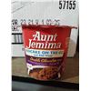 Image 2 : Aunt Jemima Double Chocolate Pancake on the go mix case lot of 12