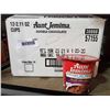Image 2 : Aunt Jemima Double Chocolate Pancake on the go mix case lot of 12