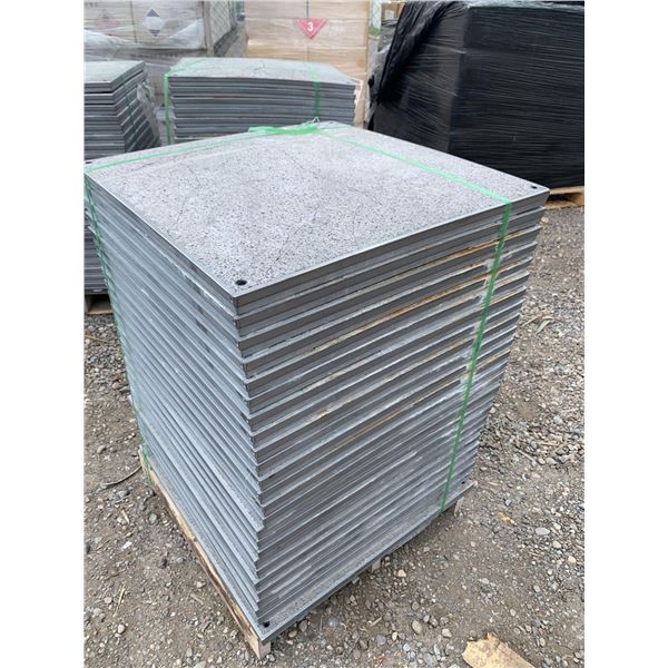 Pallet Lot of Stone reinforced paving stones 24x24 inch - pallet lot of 25 ( 100 sq ft)