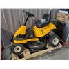 Image 1 : NEW Cub Cadet Model CC30 Lawn Tractor - damaged tire as seen in photos NEW in Crate - comes with man
