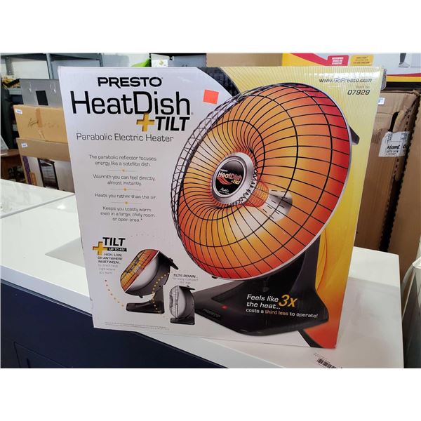 New Presto Electric Heat Dish + Tilt