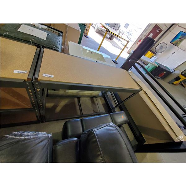 Metal 2 shelf Garage Shelving unit