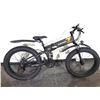Image 1 : NEW Zhengbu Quad Speed Electric FAT TIRE folding E BIKE. Includes Keys, Battery, Charger. Brand NEW 
