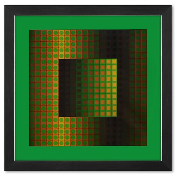 Zett - ZS de la serie Folklore Planetaire by Vasarely (1908-1997)