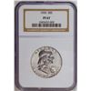 Image 1 : 1955 Franklin Half Dollar Coin NGC PF67