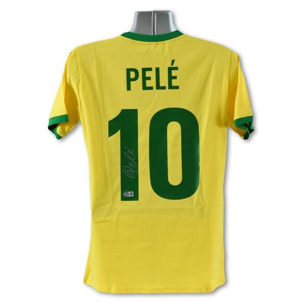 Pele Brazil Jersey by Pele