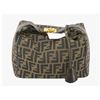 Image 1 : Fendi Brown Zucca Print Canvas Leather Vanity Case