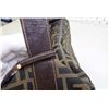 Image 8 : Fendi Brown Zucca Print Canvas Leather Vanity Case