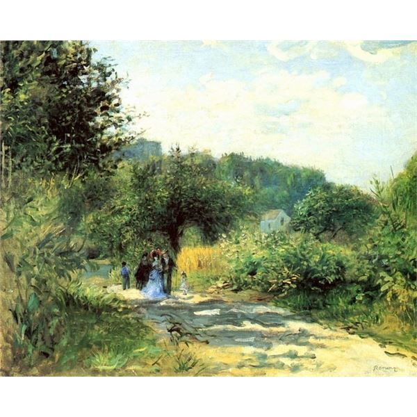 Renoir - Road To Louveciennes