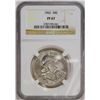 Image 1 : 1962 Franklin Half Dollar Coin NGC PG67