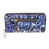 Image 1 : Marc Jacobs Blue Multicolor leather Gotham Zippy Wallet