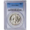 Image 1 : 1942 Walking Liberty Half Dollar Coin PCGS MS63