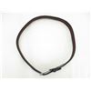 Image 2 : Gucci Black Web Woven Canvas Leather Belt 85cm