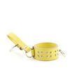 Image 1 : Hermes Collier de Chien Anneau Keychain Studded Leather Yellow