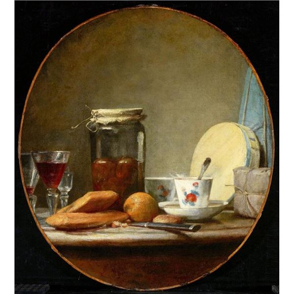 Jean Baptiste Chardin - Jar of Apricots