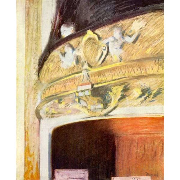 Edgar Degas - Theater Loge