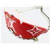 Image 3 : Louis Vuitton Red Multicolor Giant Monogram Canvas Leather Limited Edition Bum B