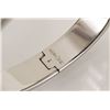 Image 6 : Hermes White Metal Clic Clac Bangle Bracelet PHW