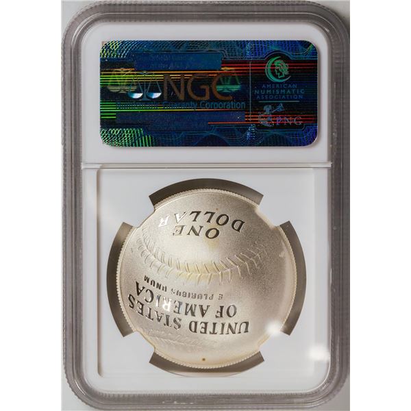 2014-P National Baseball Hall of Fame Dollar Coin NGC PF70 Ultra Cameo