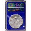 Image 2 : 2018 American Silver Eagle .999 Fine Silver Dollar Coin NGC MS70