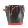 Image 1 : Louis Vuitton Black Red Epi Leather Noe Bucket Bag