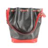 Image 2 : Louis Vuitton Black Red Epi Leather Noe Bucket Bag