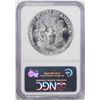Image 2 : 1990 American Silver Eagle .999 Fine Silver Dollar Coin NGC MS69