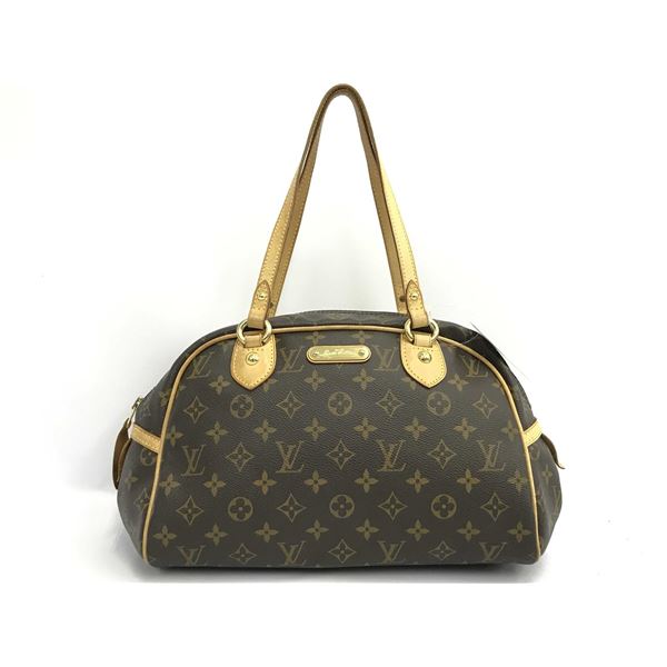Louis Vuitton Brown Monogram Canvas Montorgueil PM Shoulder Bag