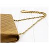 Image 2 : Chanel Beige Quilted Lambskin Leather CC Half Moon Flap Shoulder Bag