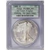 Image 1 : 2006-W American Silver Eagle .999 Fine Silver Dollar Coin PCGS PR70DCAM