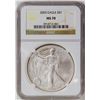 Image 1 : 2003 American Silver Eagle .999 Fine Silver Dollar Coin NGC MS70