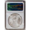 Image 2 : 2003 American Silver Eagle .999 Fine Silver Dollar Coin NGC MS70