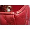 Image 7 : Christian Dior Vintage Red Quilted Lambskin Leather Cannage Lady Dior Medium Han